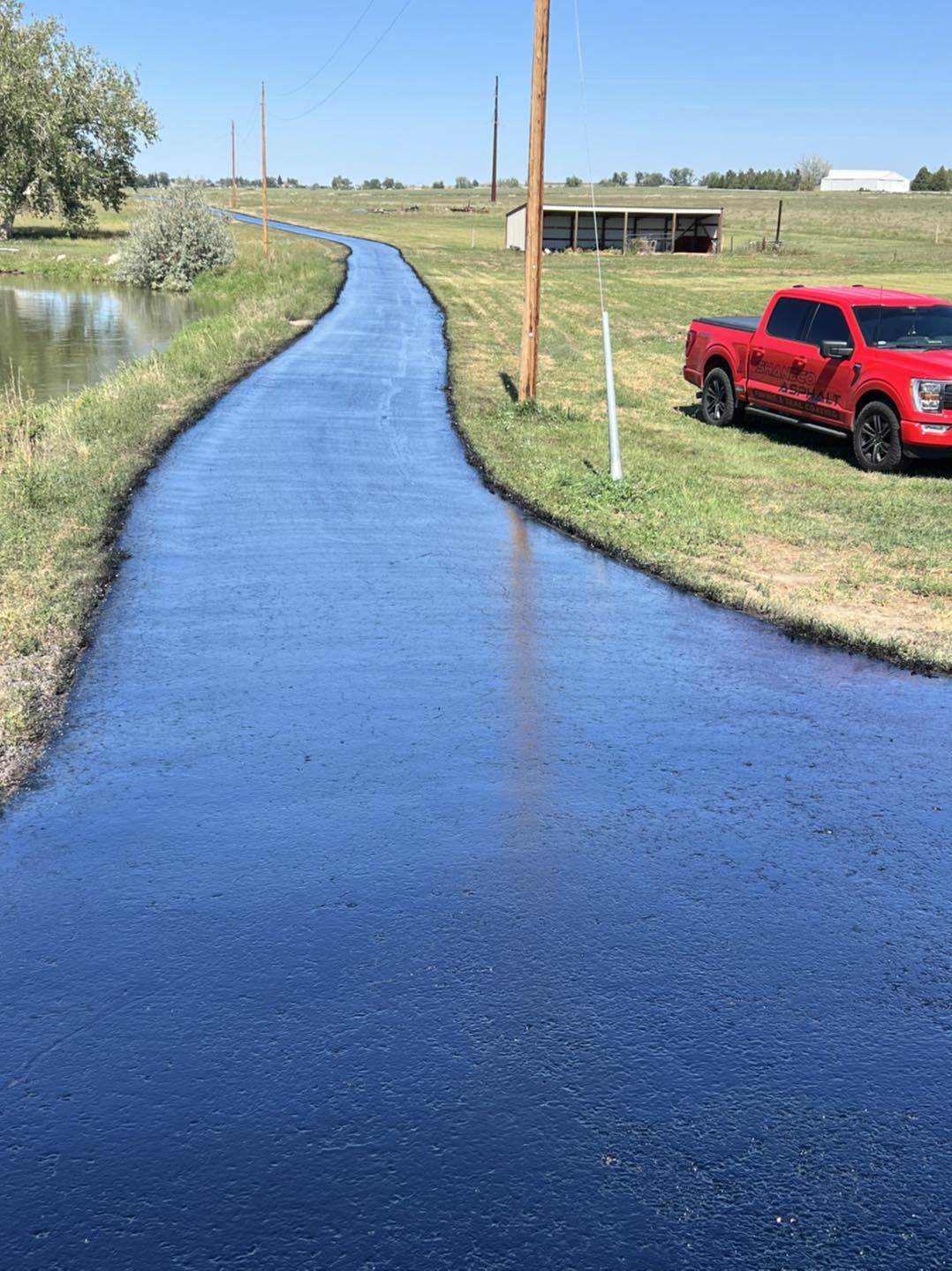 sealcoating on driveway